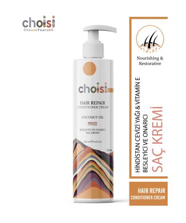 Choisi Nourishing and Repairing Conditioner Coconut Oil Hair Repair Conditioner Cream 250 ml