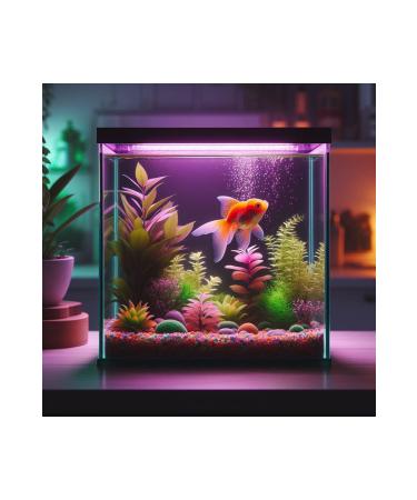 Aquarium Lighted Fish Food and Aquarium Japanese Fish Food Black Wood Aquarium