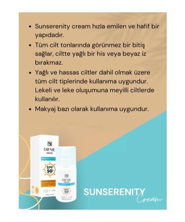 D FN L Sun Cream SPF+50 ( SunSerenity Cream ) - Buy Online on GoSupps.com