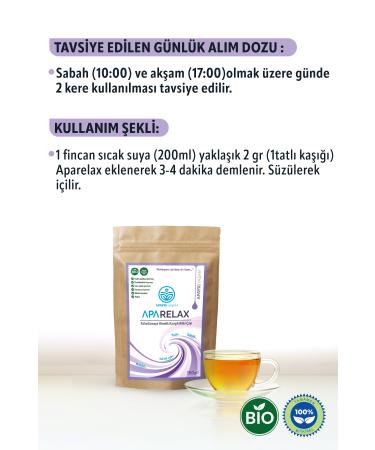ApAy Ya am Sleep Regulator Stress Reliever Panic Attack Reliever Bio Tea Mix 100% Herbal Aparelax - Buy Online on GoSupps.com