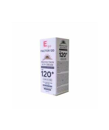 EG COSMETICS F 120 Protection Sun Cream 100 ml - Buy Online on GoSupps.com
