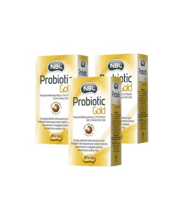 NBL Probiotic Gold 20 Stick Sachet 3 Pieces