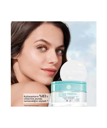 Yves Rocher Gel Cream - Normal and Dry Skin / Hydra Vegetal-50 ml - Buy Online on GoSupps.com