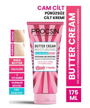 PROCSIN Butter Cream Hair Thinning and Smoothing Effect Daily Moisturizer 175 ml