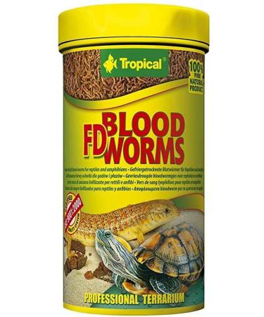 Tropical Fd Bloodworms Dried Bloodworms 100 ml 7 gr