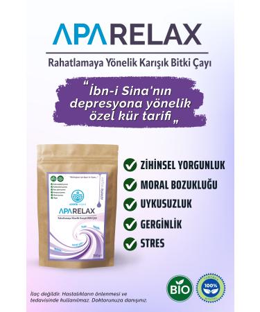 ApAy Ya am Sleep Regulator Stress Reliever Panic Attack Reliever Bio Tea Mix 100% Herbal Aparelax