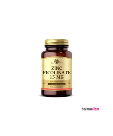 Solgar Zinc Picolinate 15 Mg 100 Capsules