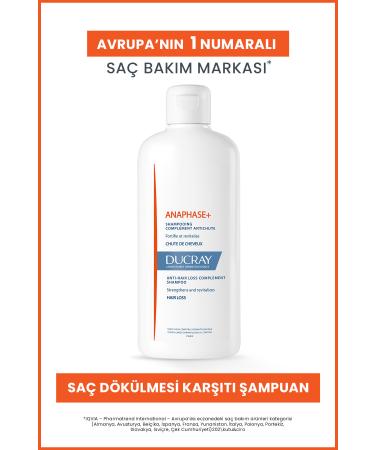 Ducray Anaphase+ Anti Hair Loss Shampoo 400ml