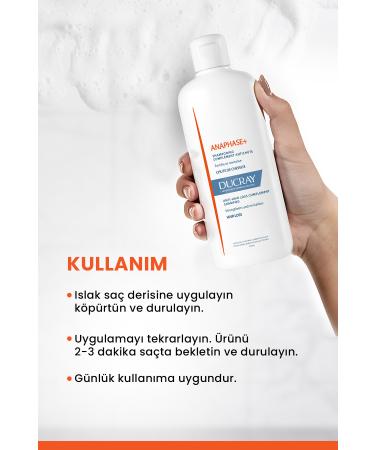 Ducray Anaphase+ Anti Hair Loss Shampoo 400ml - Buy Online on GoSupps.com
