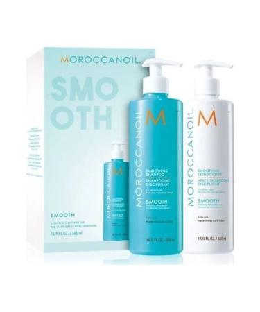 Moroccanoil Smooth Silk Shampoo&Conditioner 16.9 fl.oz.+16.9 fl.oz. BS7