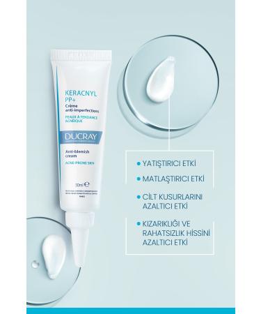 Ducray Keracnyl Pp Creme 30 ml - Buy Online on GoSupps.com