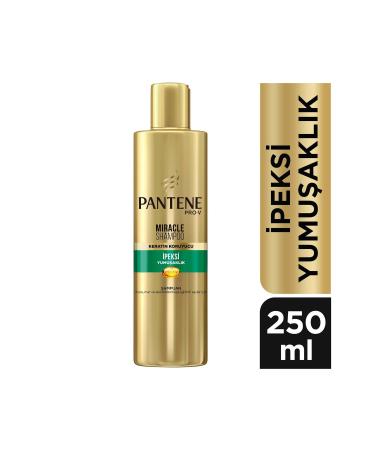 Pantene Miracle Shampoo Silky Softness Keratin Protective 250 ml Dry Matte and Frizz Prone - Buy Online on GoSupps.com