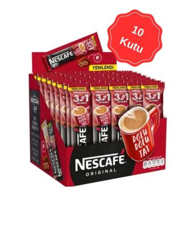 Nescafe 3in1 Single Serving Coffee 17.5G (56l x 10 Boxes)