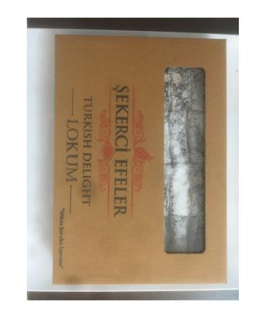 Manufacturer ekerci Efeler ekerci Efeler Double Roasted Pistachio Mini Turkish Delight 500 Gr (with walnuts - Powdered Sugar) - Buy Online on GoSupps.com