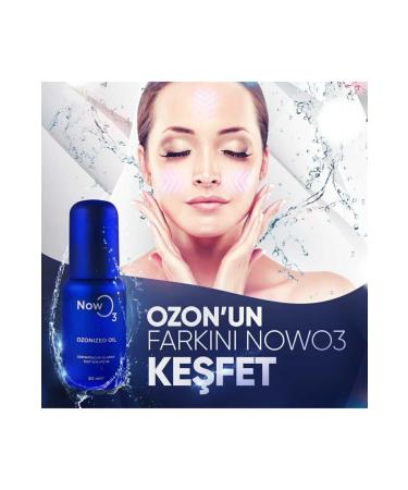 NOWO3 Blue Ozonized Oil - Ozone Oil 50 Ml Active Oxygen Damaged Skin Care - Buy Online on GoSupps.com