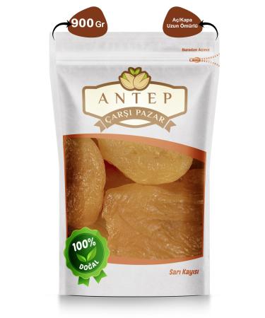 Antep Bazaar Market Yellow Apricots Jumbo Malatya | 900 Gr.