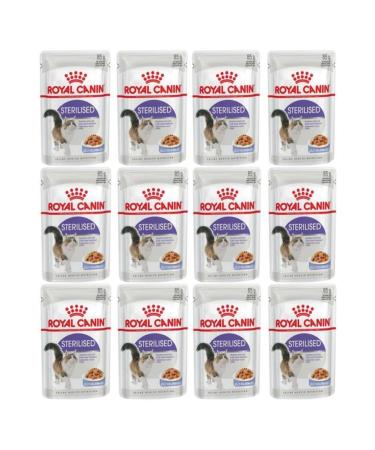 Royal Canin Jelly Sterilized Wet Cat Food 85 Gr 12 Pieces