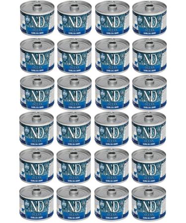 N & D Ocean Cod Fish Kitten Canned Food 80 Gr 24 Pieces