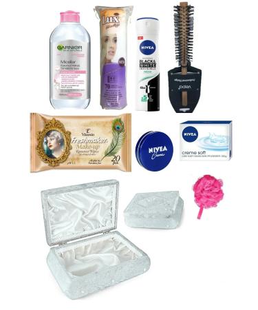 NIVEA Bridal Makeup and Skin Care Dowry Bundle Set 9 Piece Boxed Set