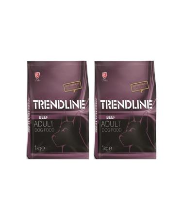 Trendline Steak Adult Dog Food 1 Kg 2 Pieces