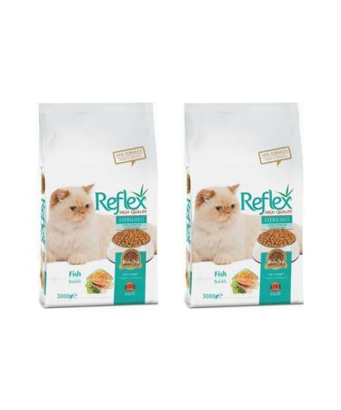 Reflex Fish Sterilized Cat Food 3 kg x 2 Pieces