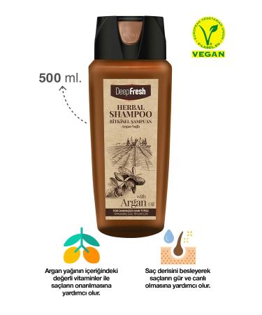 Deep Fresh Herbal Herbal Hair Conditioner Keratin Essence Dry and Damaged Hair 500 Ml & Herbal Herbal - Buy Online on GoSupps.com