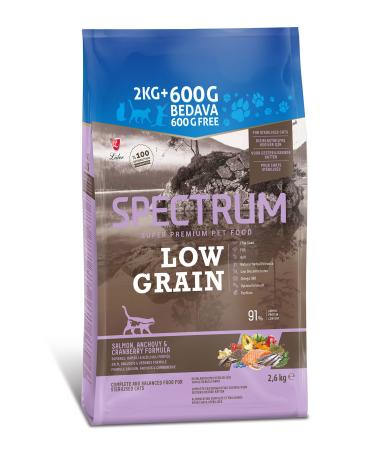 Spectrum Nut Anchovy and Cranberry Sterilized Adult Cat Food 2+0.6 Kg