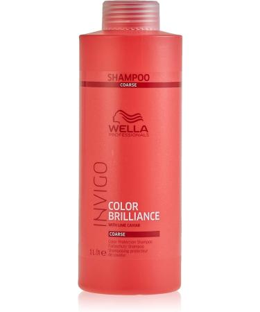 Wella Invigo Colour Brilliance Shampoo-Long-Term Colour Protection Shampoo -1000ml- CYT9797464643131998