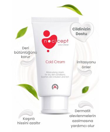 Nocicept Cold Cream 100 ml / Soothing and Moisturizing Cream for Dry and Very Dry Skin Types - Buy Online on GoSupps.com