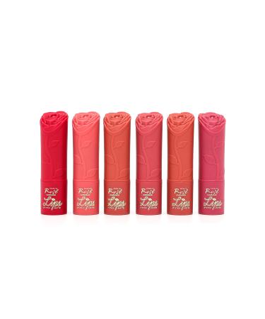Roesia Rose Cosmetics Rose Lips Matte 6-Piece Lipstick Series - Buy Online on GoSupps.com