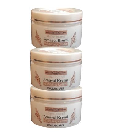 Three Brand Albanian Cream Whitening Cream 100ml X 3