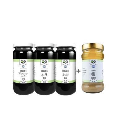 OG natural Organic Extracts Set and Organic Tahini