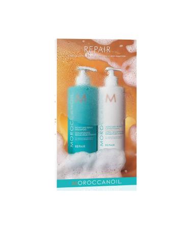 Moroccanoil Mororccanoil Repair Revitalizing and Nourishing Hair Treatment 16.9FL.OZ.+16.9FL.OZ.