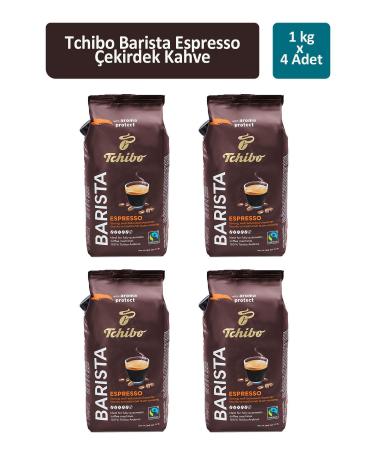 Tchibo Barista Espresso Bean Coffee 1000 gr x 4 Pieces