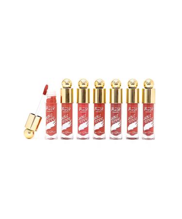 AILY COSMETICS Rose 6 Mini Kiss Permanent Lipstick Series