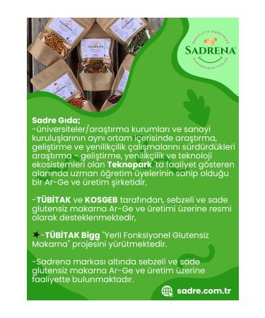 Sadrena Gluten-free & Vegan High Protein and Fiber Vegamix Pasta 200gr. Advantageous 3-Pack. - Buy Online on GoSupps.com