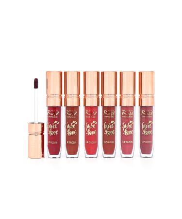 Cosha Beauty Rose Fure Love 6-Pack Lip Gloss