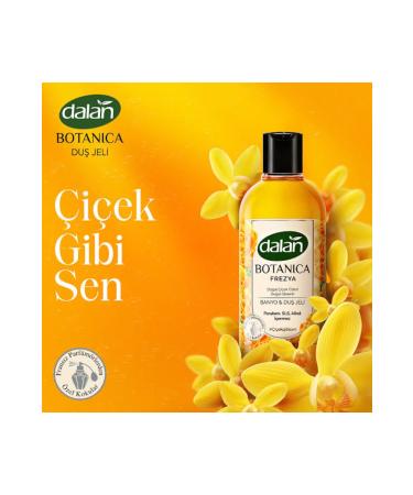 Dalan Botanica Freesia Shower Gel 500ml - Buy Online on GoSupps.com