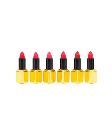 AILY COSMETICS Rose Be Sweet Lip Stick 6-Piece Lipstick Series