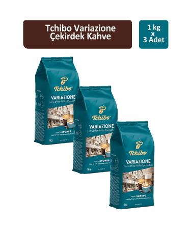 Tchibo Variazone For Coffee-Milk-Specialties Coffee Beans 1000 gr x 3 Pieces