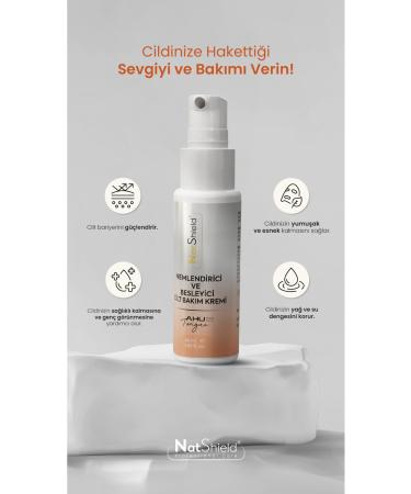 NATSHIELD Moisturizing and Nourishing Skin Care Cream 50 ml - Buy Online on GoSupps.com