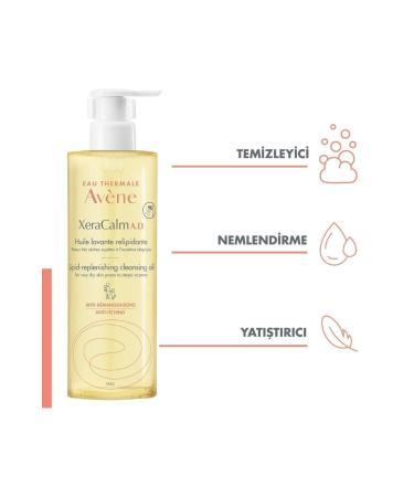 Avene Xeracalm Ad Lipid Replenishing Cleansing Oil-400 ml