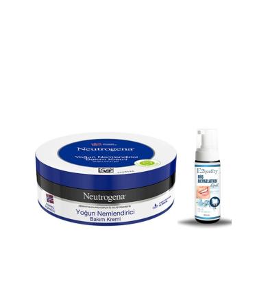 Neutrogena Norwegian Formula Intensive Moisturizing Care Cream 200 ml + Gift Teeth Whitening Foam