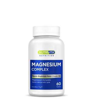 Nutrivita Nutrition Magnesium Complex 60 Tablets