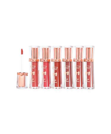 Cosha Beauty Rose Bow Model 6-Pack Permanent Lipstick Series