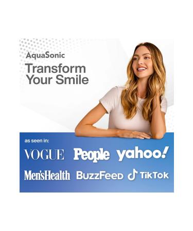Aqua Sonic Power Bright Teeth Whitening 3-in-1 Kit Easy Safe and Fast Results - Buy Online on GoSupps.com