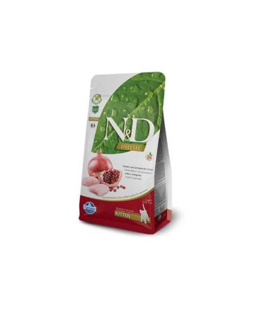 N & D Neo Pet Market Nd Grain-Free Chicken Pomegranate Kitten Cat Food 1.5 Kg