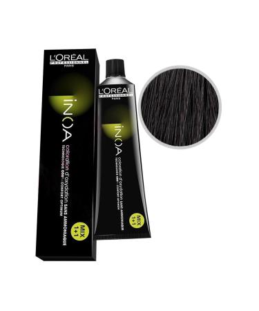 INOA Number 4 Brown Color Ammonia-Free Hair Dye 60ml INOA050524142