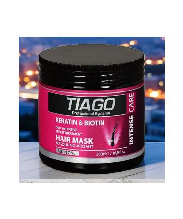 Sales Diyar Keratin Biotin Hair Mask 500 ml Keratin Biotin Hair Mask For Damaged Hair - Buy Online on GoSupps.com