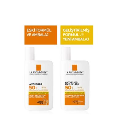 La Roche Posay Anthelios UVmune Fluid Sun Cream SPF50+ 50ml (Shaka Fluid) Features COSMETOLOGIST - Buy Online on GoSupps.com